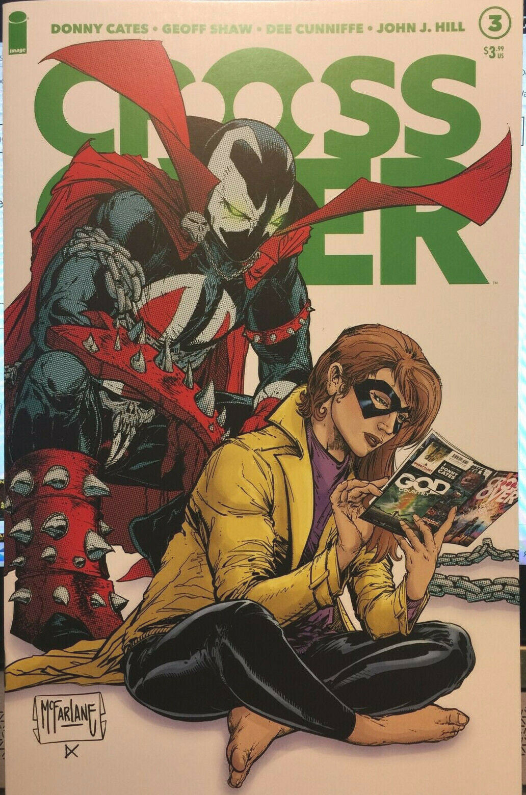 CROSSOVER #3 IMAGE 1ST PRINT NM 2021 DONNY CATES MCFARLANE COVER CROSSOVER COVER