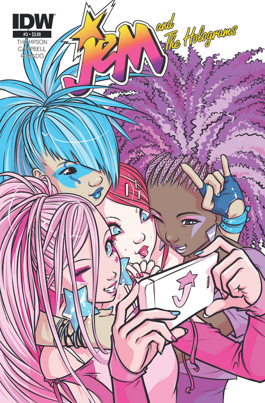 JEM & THE HOLOGRAMS #3 IDW PUBLISHING Kelly Thompson Sophie Campbell 2015