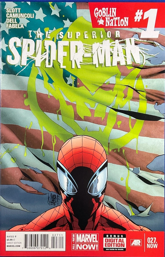 Superior Spider-Man #27.NOW Marvel Comics 2014 Goblin Nation Part 1 1st Print NM