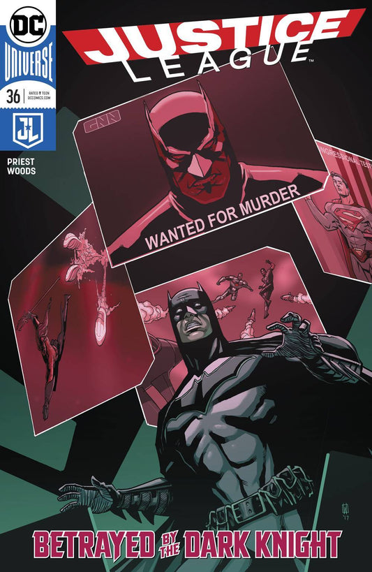 JUSTICE LEAGUE #36 DC COMICS NM
