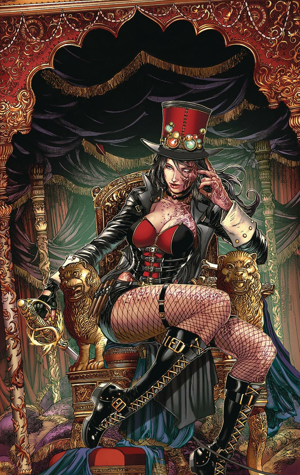 VAN HELSING SWORD OF HEAVEN #6 COVER D TOLIBAO ZENESCOPE NM 1ST PRINT 2019