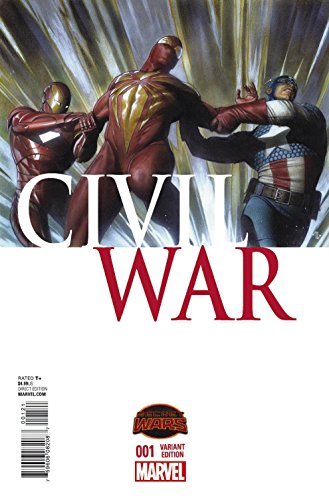 CIVIL WAR #1 GRANOV VARIANT  MARVEL NM 1st PRINT