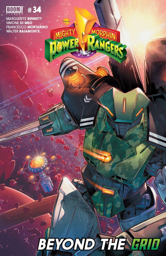 MIGHTY MORPHIN POWER RANGERS #34 MAIN BOOM! NM 1ST PRINT 2019