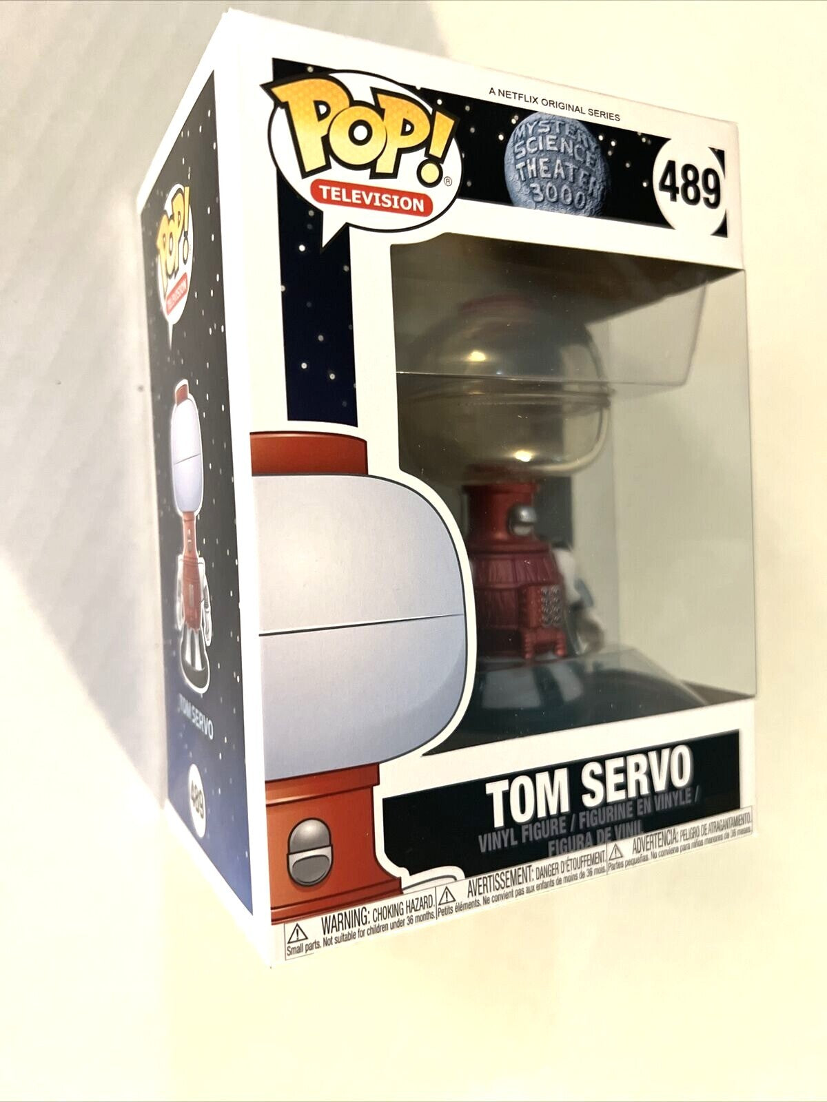 FUNKO POP! MYSTERY SCIENCE THEATER 3000 TOM SERVO #489 NEW FRESH FROM CASE!