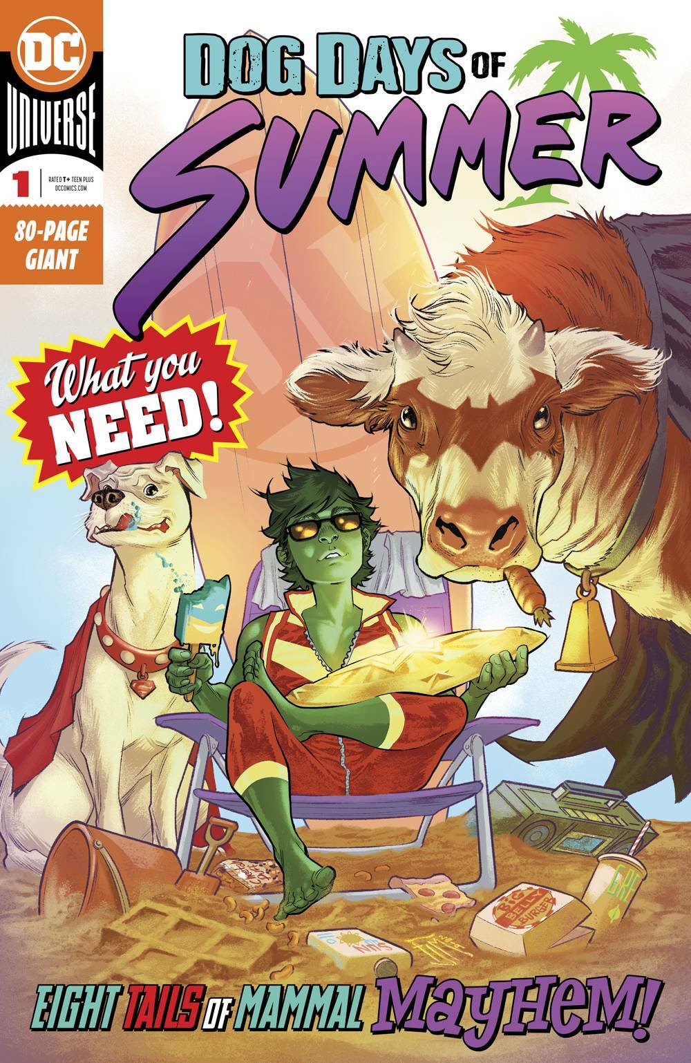 DOG DAYS OF SUMMER #1 DC NM 1ST PRINT 2019