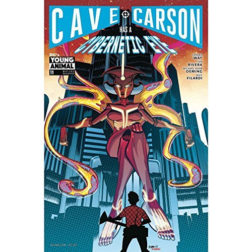CAVE CARSON HAS A CYBERNETIC EYE #11 DC NM 1st PRINT