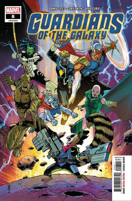 GUARDIANS OF THE GALAXY #8 MARVEL NM 1ST PRINT 2019