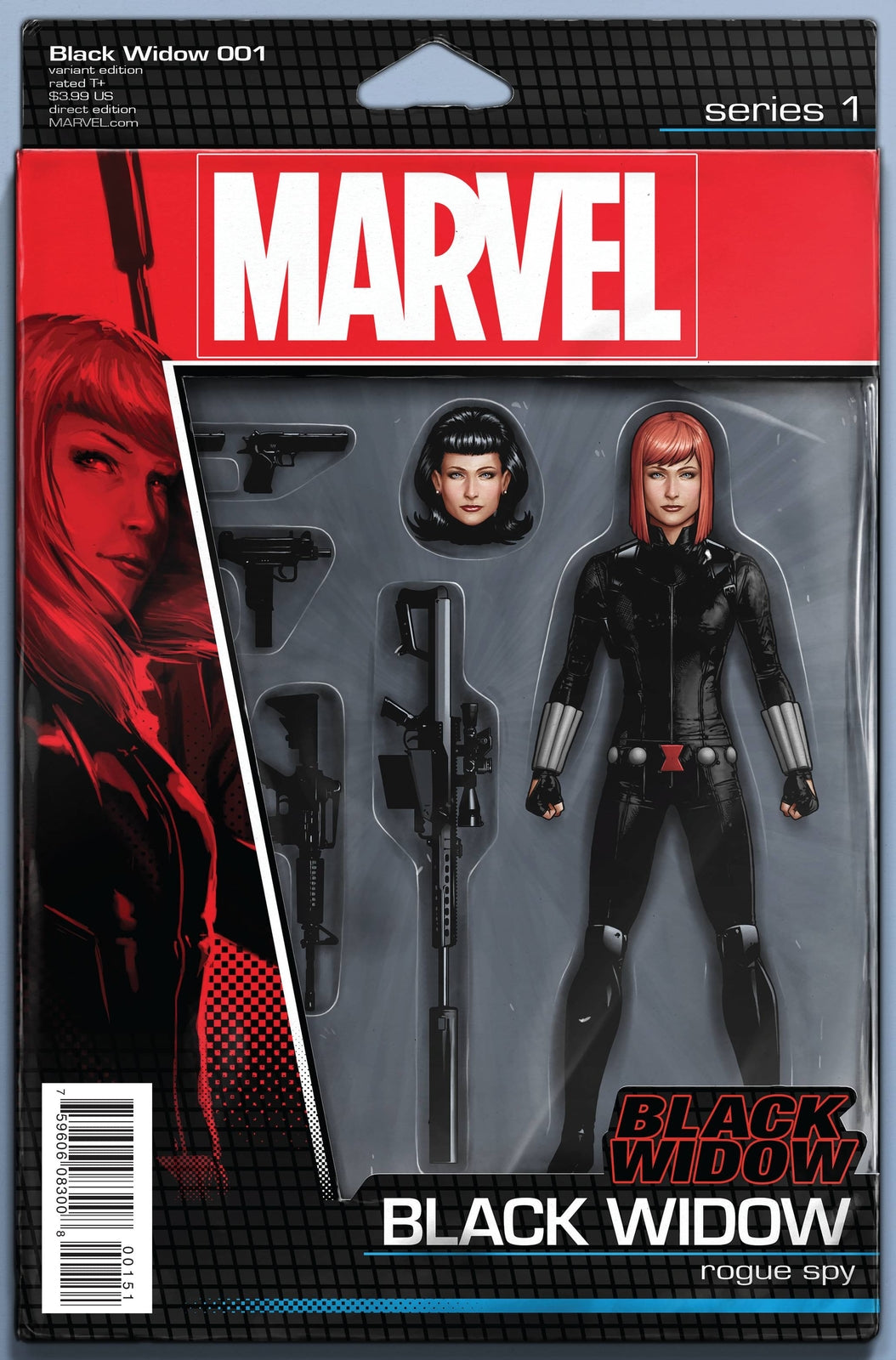 BLACK WIDOW #1 CHRISTOPHER ACTION FIGURE VARIANT COVER EDITION 2016 NM
