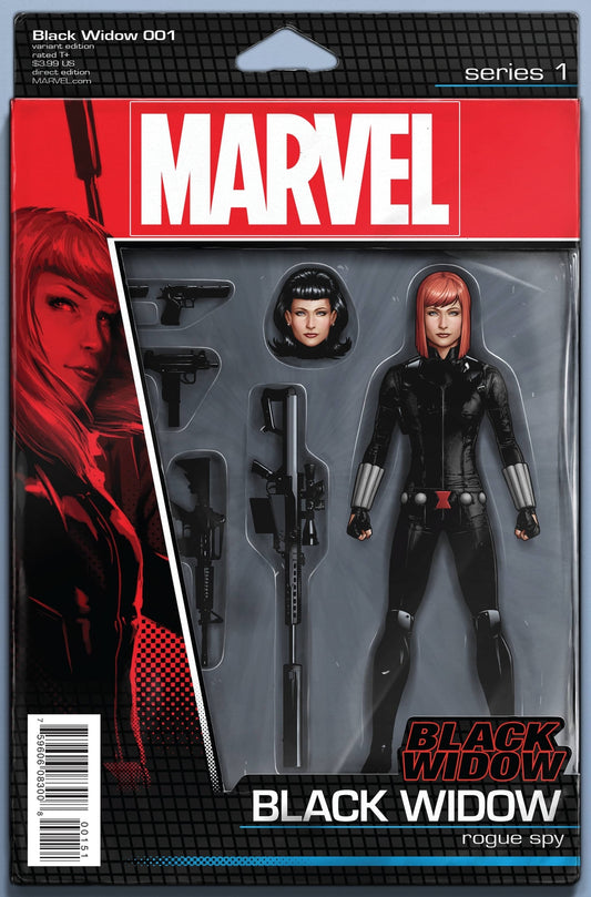 BLACK WIDOW #1 CHRISTOPHER ACTION FIGURE VARIANT COVER EDITION 2016 NM