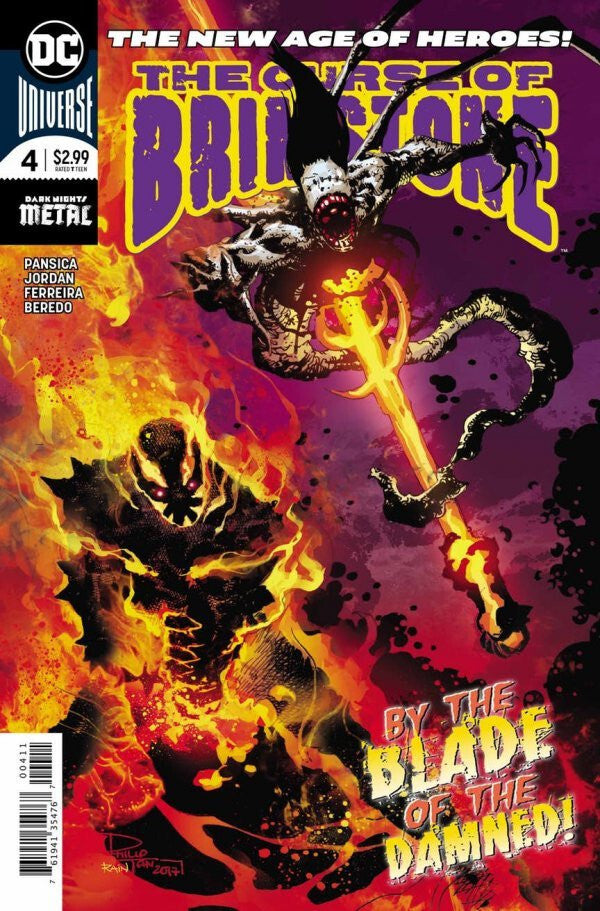 CURSE OF BRIMSTONE #4 MAIN COVER NM 1ST PRINT DC COMICS 2018