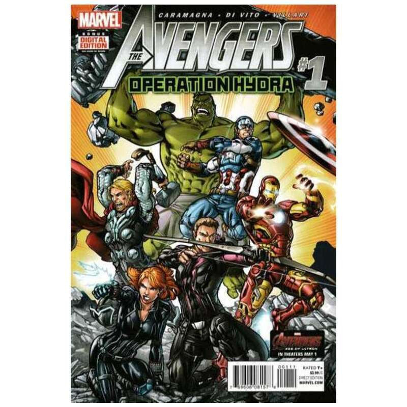 AVENGERS OPERATION HYDRA #1 MARVEL COMICS NM CARAMAGNA DI VITO