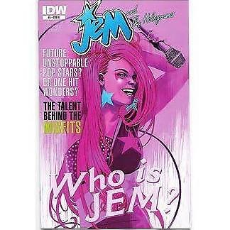 JEM THE HOLOGRAMS #5 CVR RI IDW COMICS NM 1ST PRINT