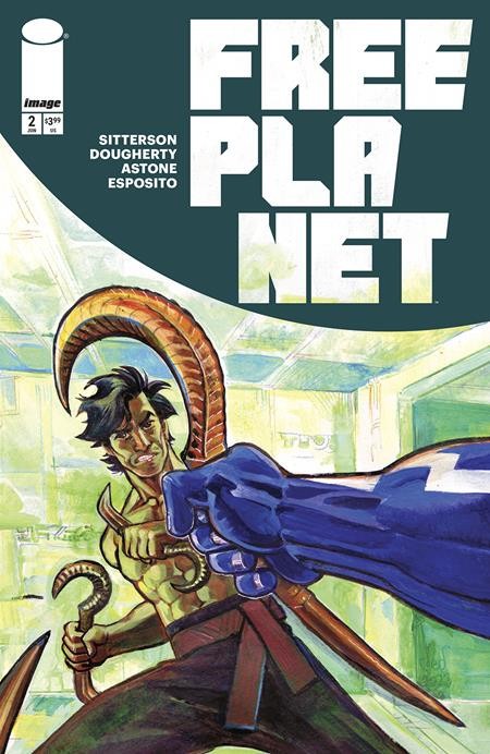 FREE PLANET #2 NM 1ST PRINT MAIN COVER IMAGE COMICS 2025