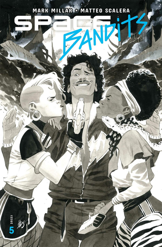 SPACE BANDITS #5 COVER B SCALERA  IMAGE NM 1ST PRINT 2019