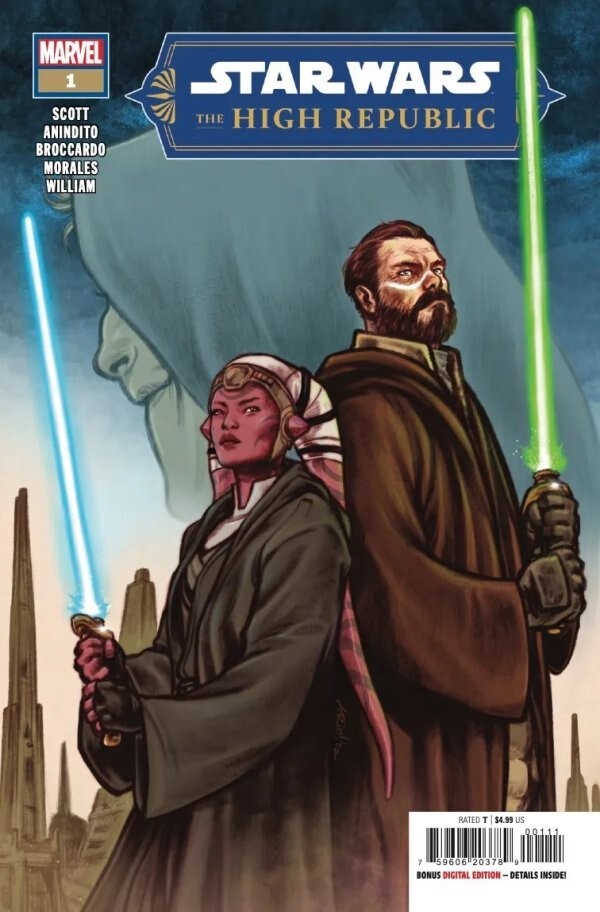 STAR WARS THE HIGH REPUBLIC #1 MAIN COVER NM 1ST PRINT MARVEL COMICS 2022