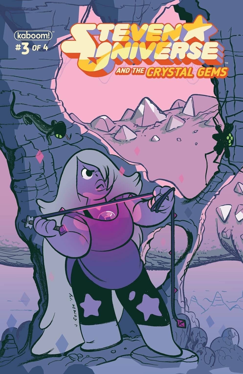 STEVEN UNIVERSE & CRYSTAL GEMS #3 NM 1ST PRINT BOOM! SUBSCRIPTION COVER