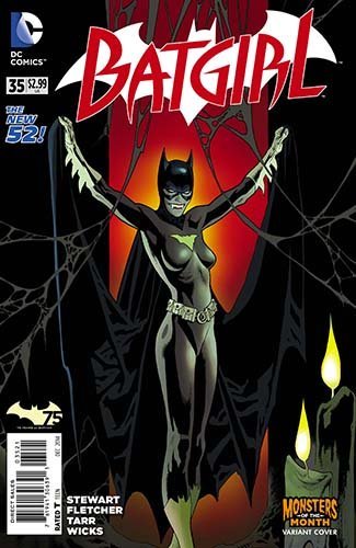 BATGIRL #35 MONSTERS VARIANT DC NM 1st PRINT