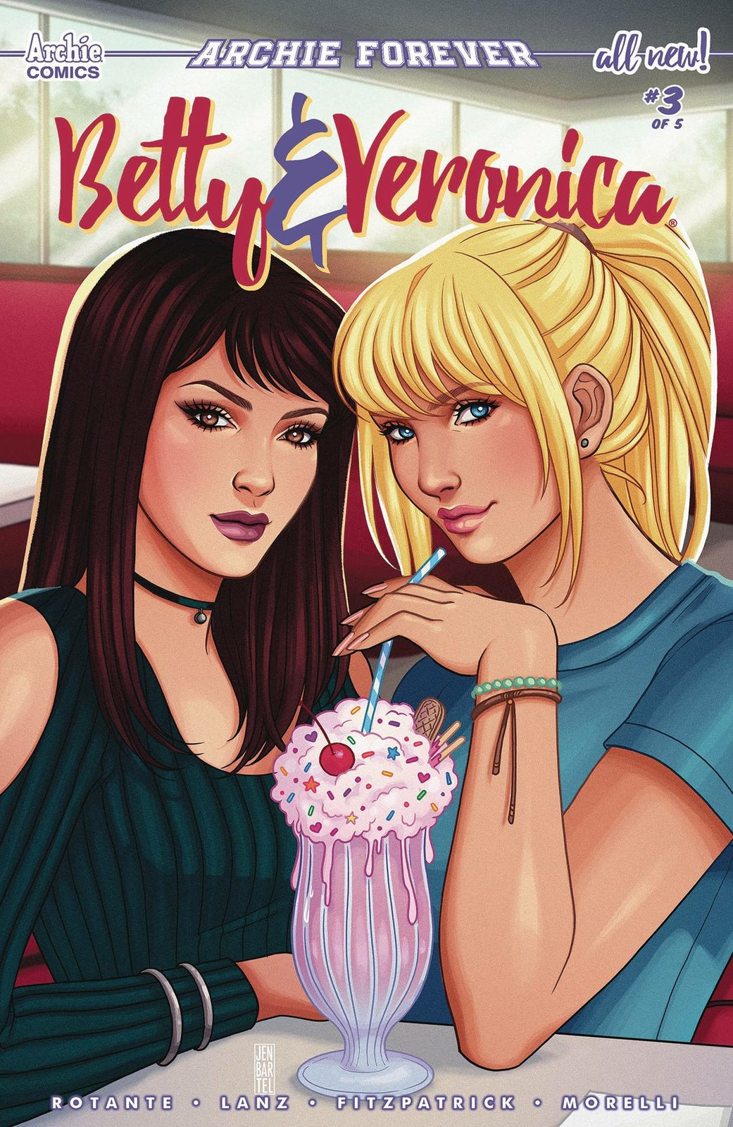 BETTY & VERONICA #3 COVER B BARTEL ARCHIE NM 1ST PRINT 2019