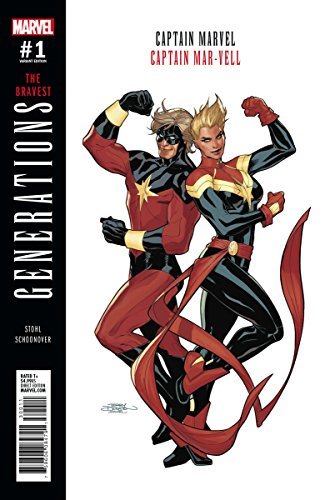 GENERATIONS: THE BRAVEST: CAPTAIN MARVEL CAPTAIN MAR-VELL NM 1ST PRINT