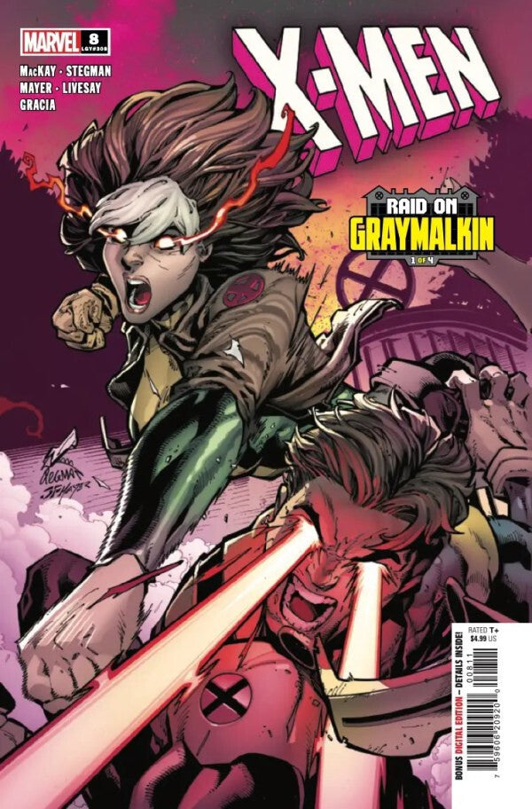 X-MEN #8 MAIN COVER NM 1ST PRINT MARVEL COMICS 2024