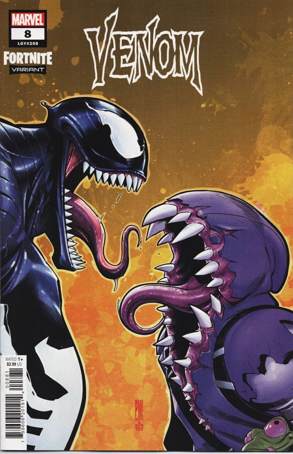 VENOM #8 FORTNITE VARIANT EWING HITCH MARVEL COMICS 2022