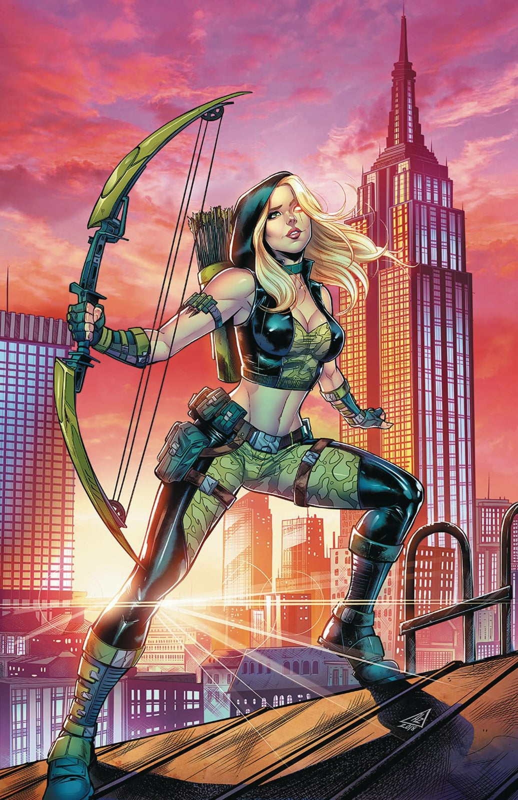 ROBYN HOOD OUTLAW #3 COVER C ZALDIVAR ZENESCOPE NM 1ST PRINT 2019