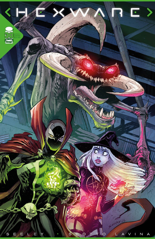 HEXWARE #1 SPAWN VARIANT SEELEY LAVINA IMAGE COMICS 2022