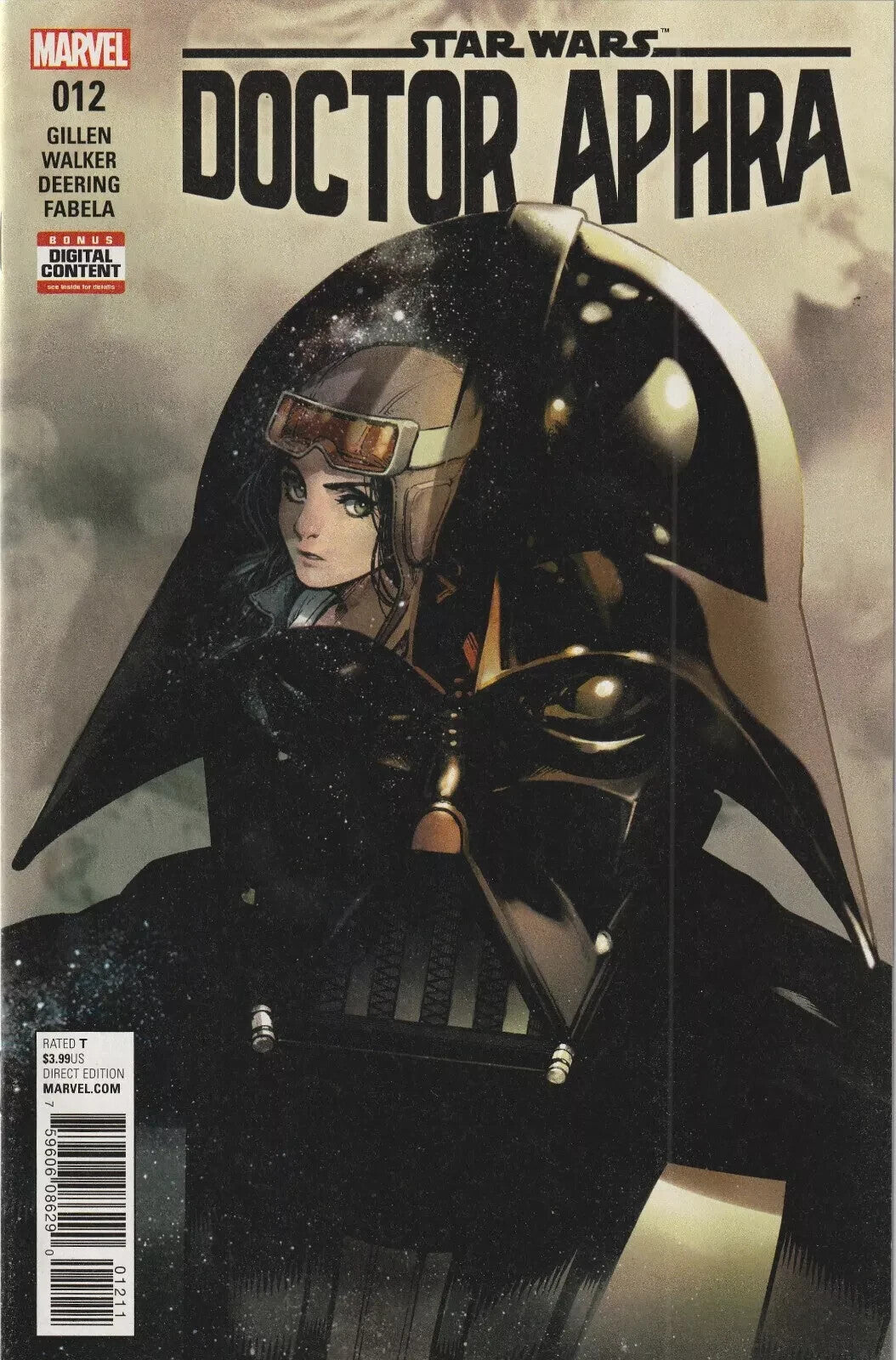 STAR WARS DOCTOR APHRA #12 MAIN COVER NM 1ST PRINT 2017 DARTH VADER