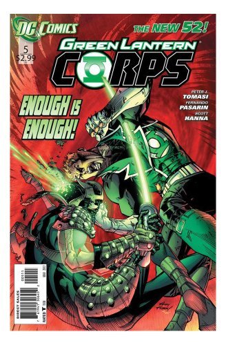 GREEN LANTERN CORPS #5 TOMASI NM 1ST PRINT