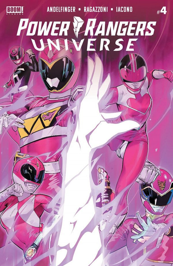POWER RANGERS UNIVERSE #4 NM 1ST PRINT MAIN COVER BOOM! STUDIOS 2022