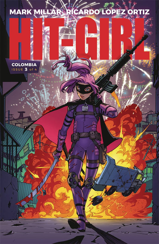 HIT-GIRL #3 COVER A REEDER IMAGE NM