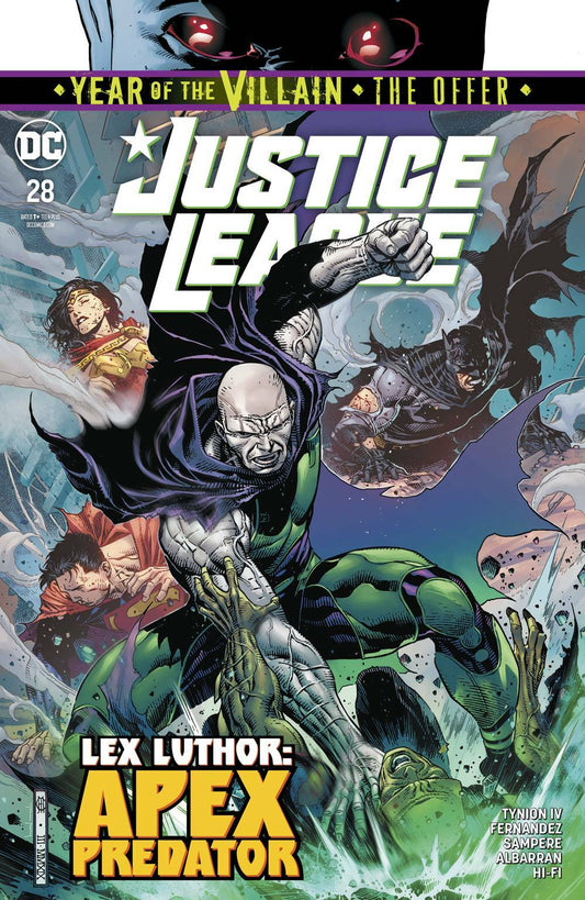 JUSTICE LEAGUE #28 YOTV THE OFFER DC NM 1ST PRINT 2019
