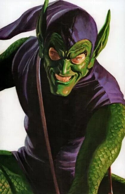 HALLOWS EVE #1 ROSS TIMELESS GREEN GOBLIN VIRGIN VARIANT 2023 NM Marvel