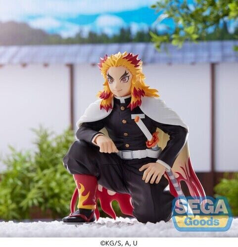 DEMON SLAYER KYOJURO RENGOKU HASHIRA MEETING PERCHING FIGURE SEGA NEW IN BOX!