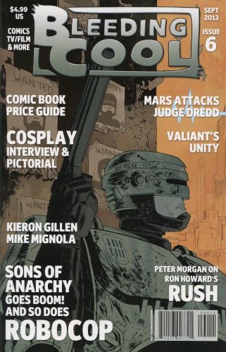 BLEEDING COOL MAGAZINE #6 Avatar NM 1st PRINT