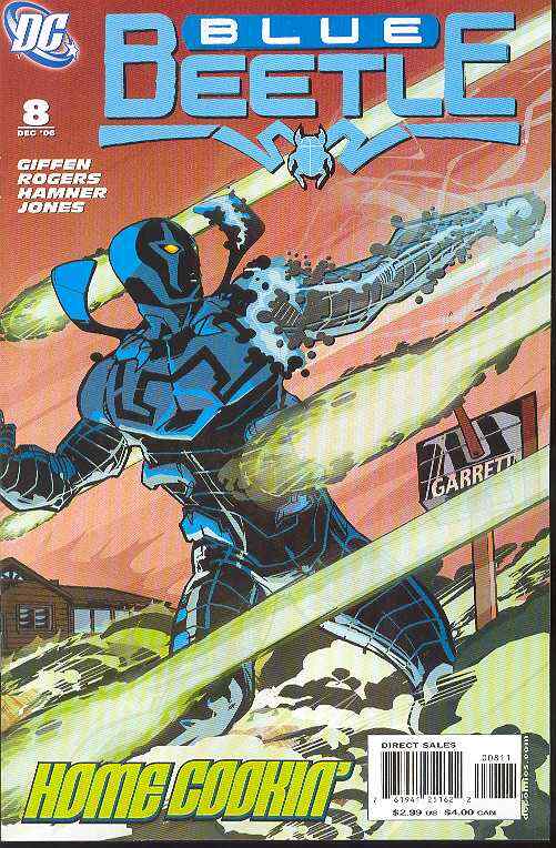 BLUE BEETLE #8 GIFFEN NM 1ST PRINT DC 2007