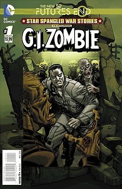 STAR SPANGLED WAR STORIES G.I. ZOMBIE FUTURES END #1 3D COVER  NM 1ST PRINT