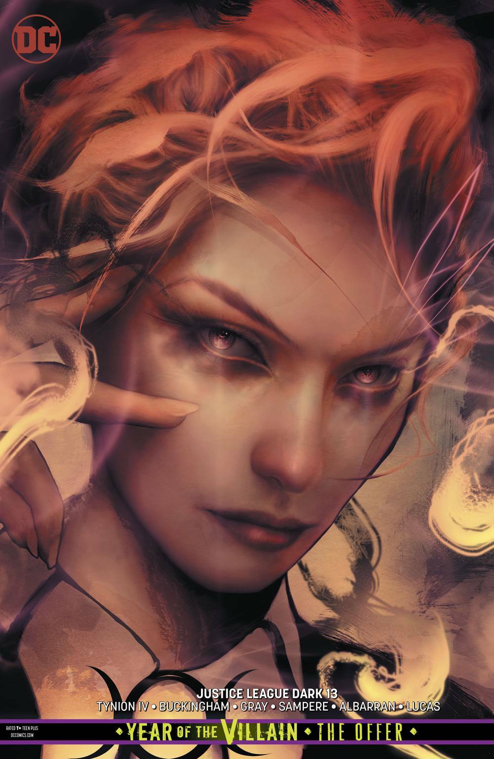 JUSTICE LEAGUE DARK #13 CARD STOCK VARIANT YOTV THE OFFER DC NM 1ST PRINT 2019