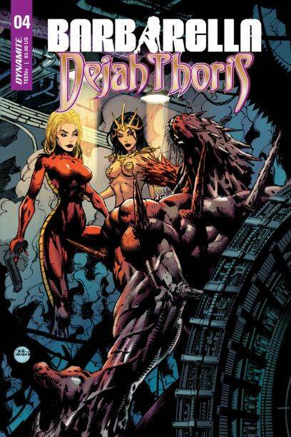 BARBARELLA DEJAH THORIS #4 COVER B HSIEH DYNAMITE NM 1ST PRINT 2019