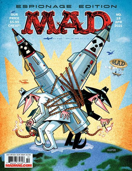 MAD MAGAZINE #18 2021 NM SPY VS SPY COVER NM