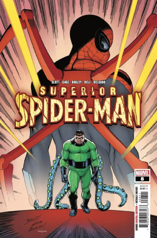 SUPERIOR SPIDER-MAN #8 NM 1ST PRINT MAIN COVER MARVEL COMICS 2024