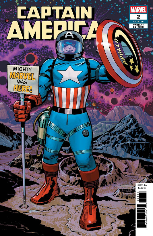 CAPTAIN AMERICA #2 KIRBY REMASTERED VARIANT MARVEL NM