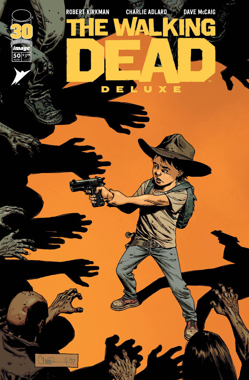 WALKING DEAD DELUXE #50 LCSD 2022 FOIL EDITION NM