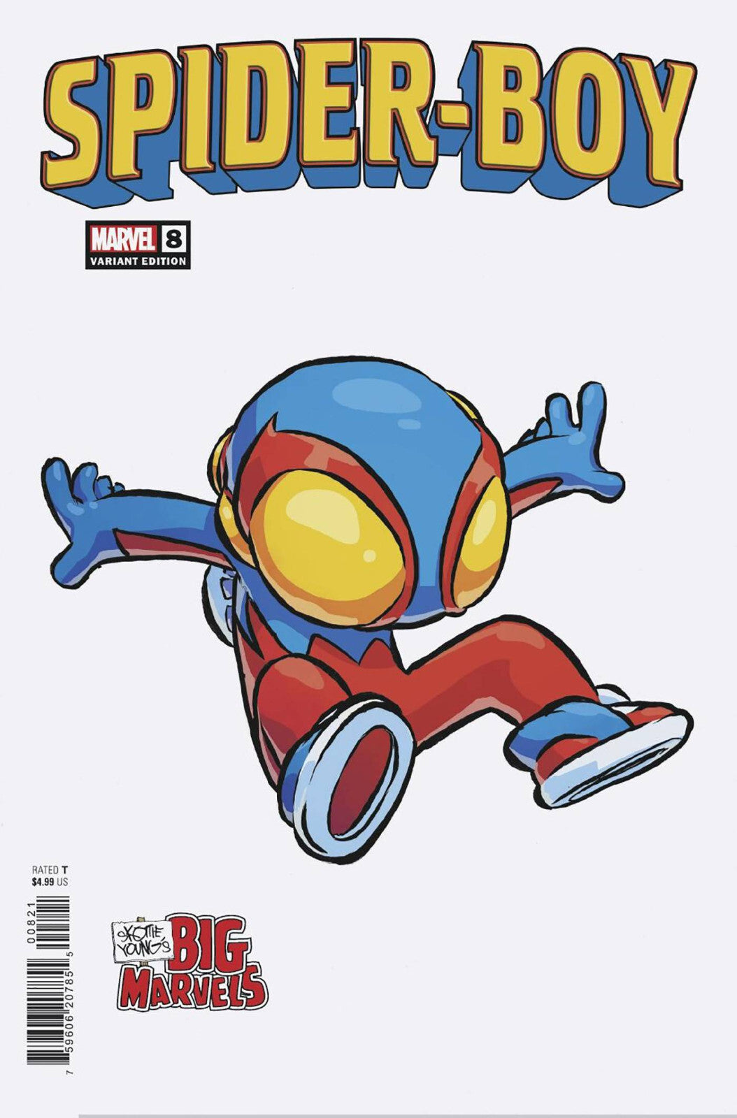 SPIDER-BOY #8 SKOTTIE YOUNG VARIANT COVER FIRST PRINT NM