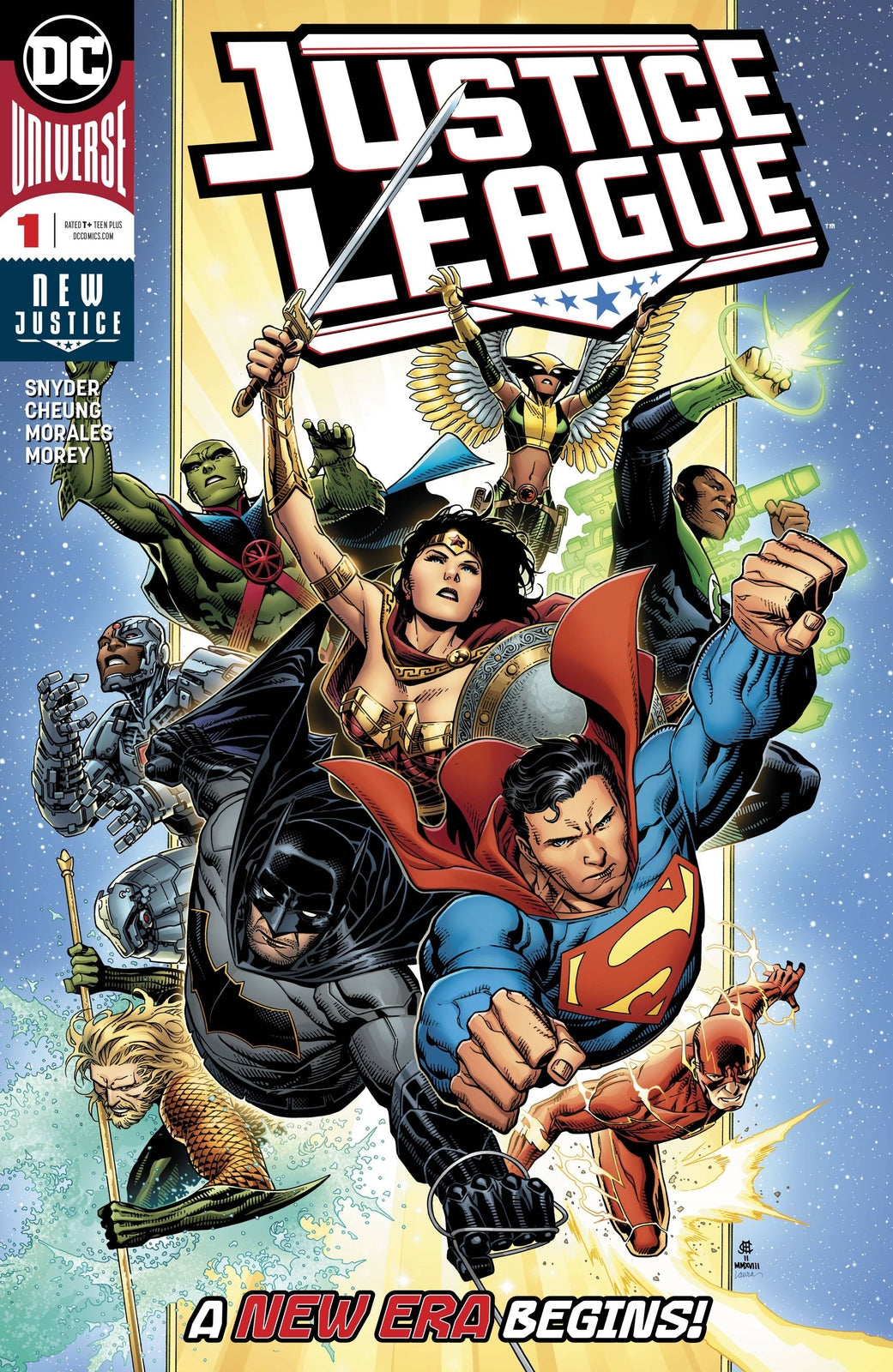 JUSTICE LEAGUE #1 REBIRTH DC COMICS NM