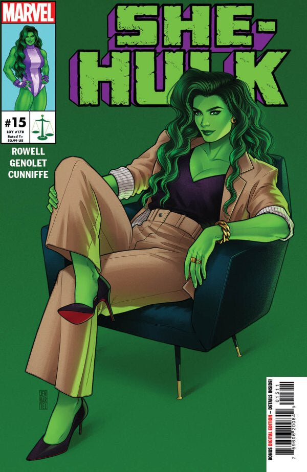 SHE-HULK #15 NM 1ST PRINT MARVEL COMICS 2023