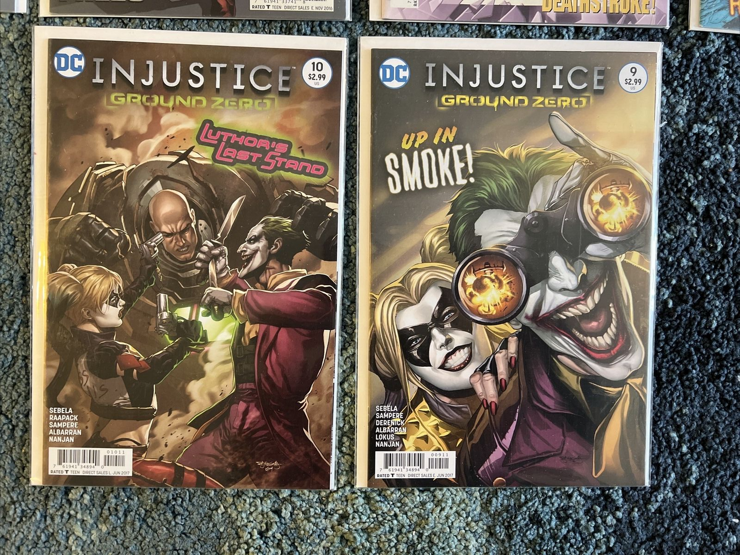 INJUSTICE GODS AMONG US GROUND ZERO LOT 27 ISSUES HIGH GRADE ALL NM- TO NM