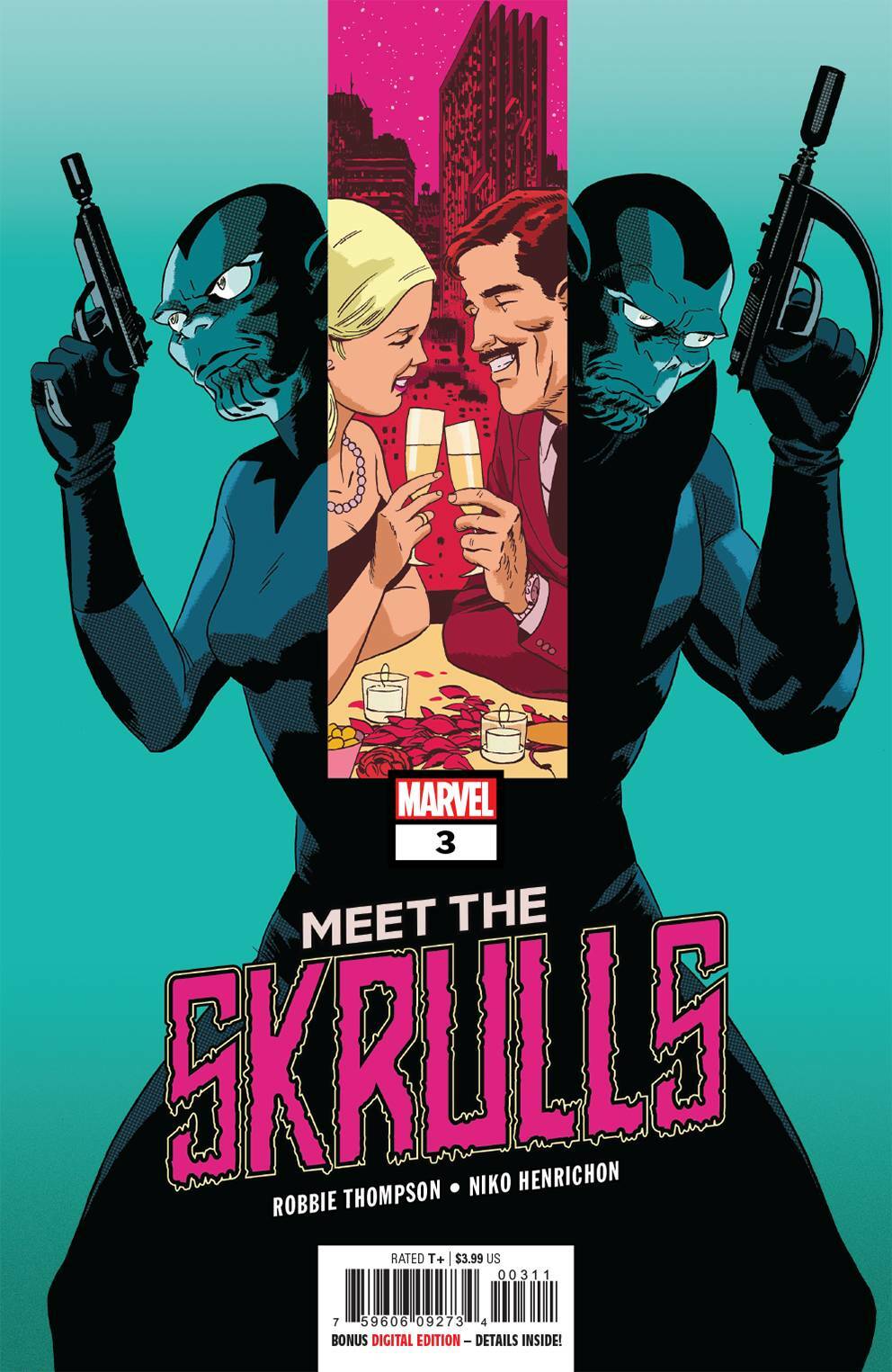 MEET THE SKRULLS #3 MAIN COVER MARVEL COMICS NM 1ST PRINT 2019