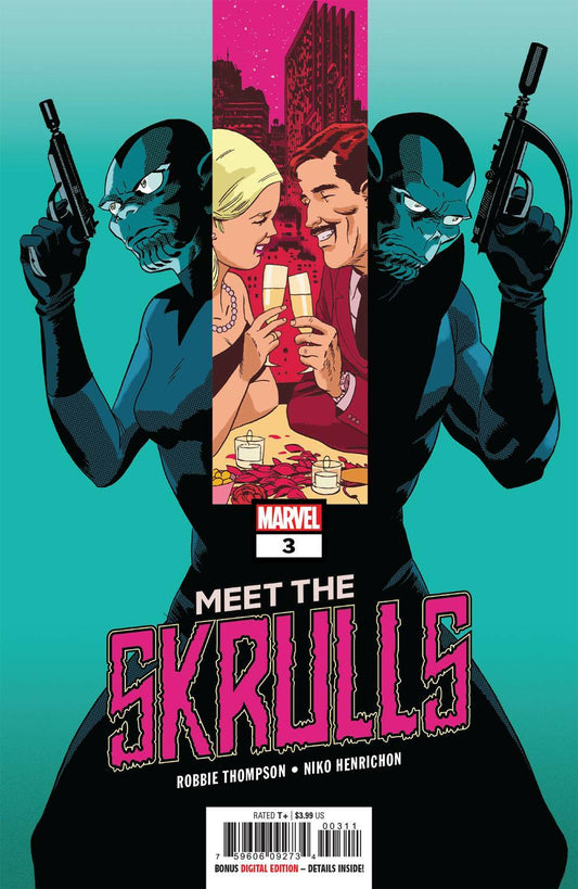 MEET THE SKRULLS #3 MAIN COVER MARVEL COMICS NM 1ST PRINT 2019