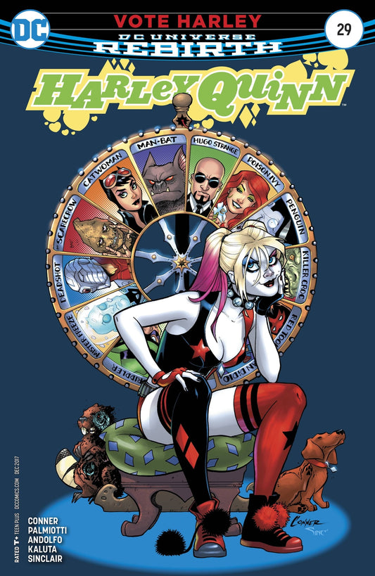 HARLEY QUINN #29 REBIRTH MAIN COVER NM 1ST PRINT DC 2017